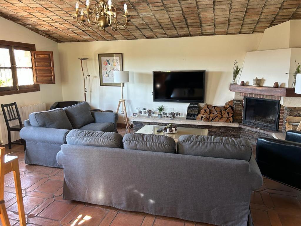Casa Rural Cupiana Piscina privada Málaga Esterno foto