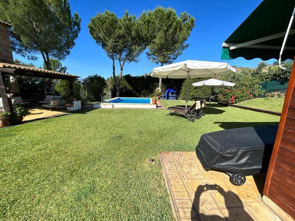 Casa Rural Cupiana Piscina privada Málaga Esterno foto