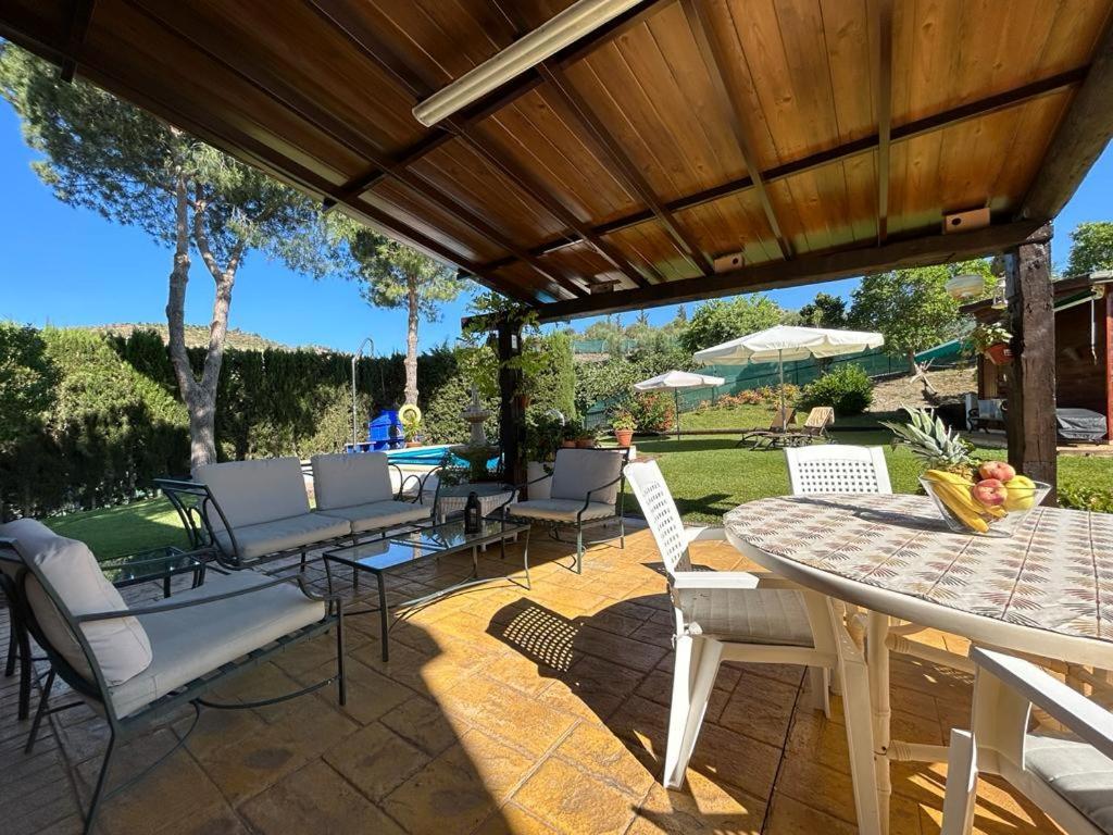 Casa Rural Cupiana Piscina privada Málaga Esterno foto
