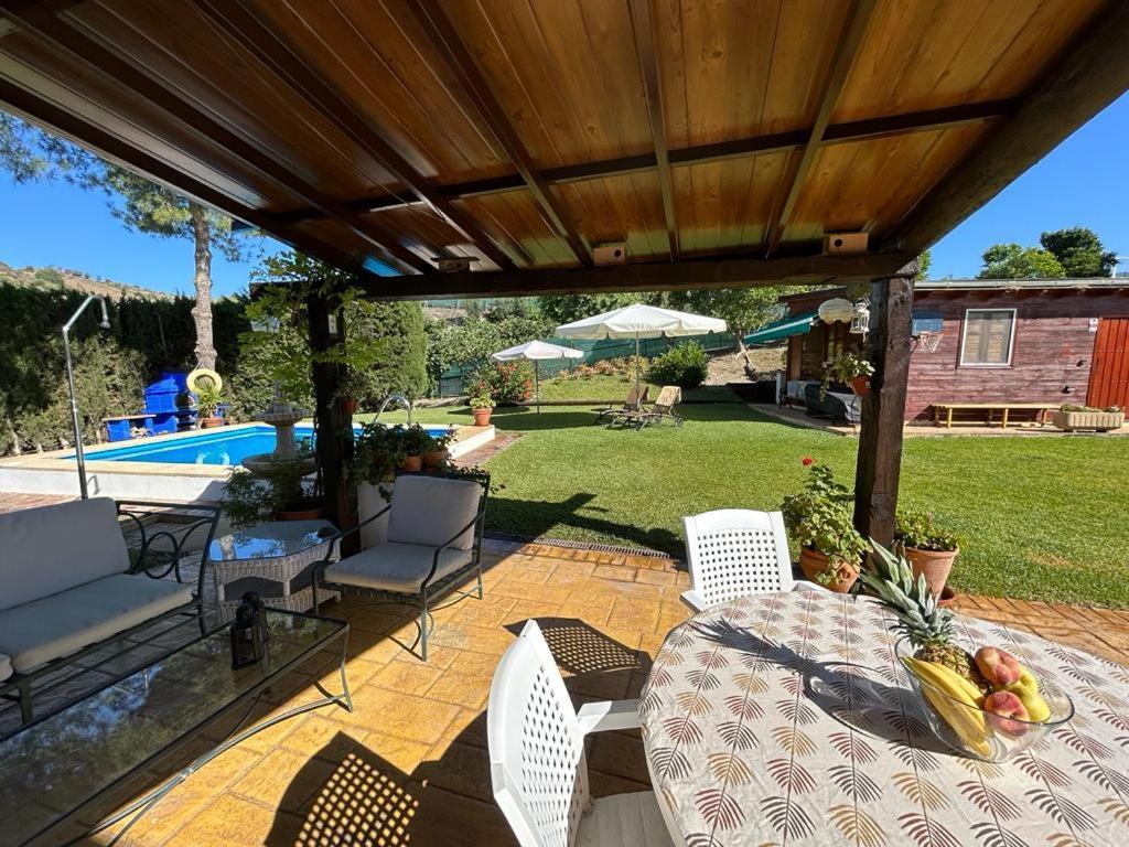 Casa Rural Cupiana Piscina privada Málaga Esterno foto