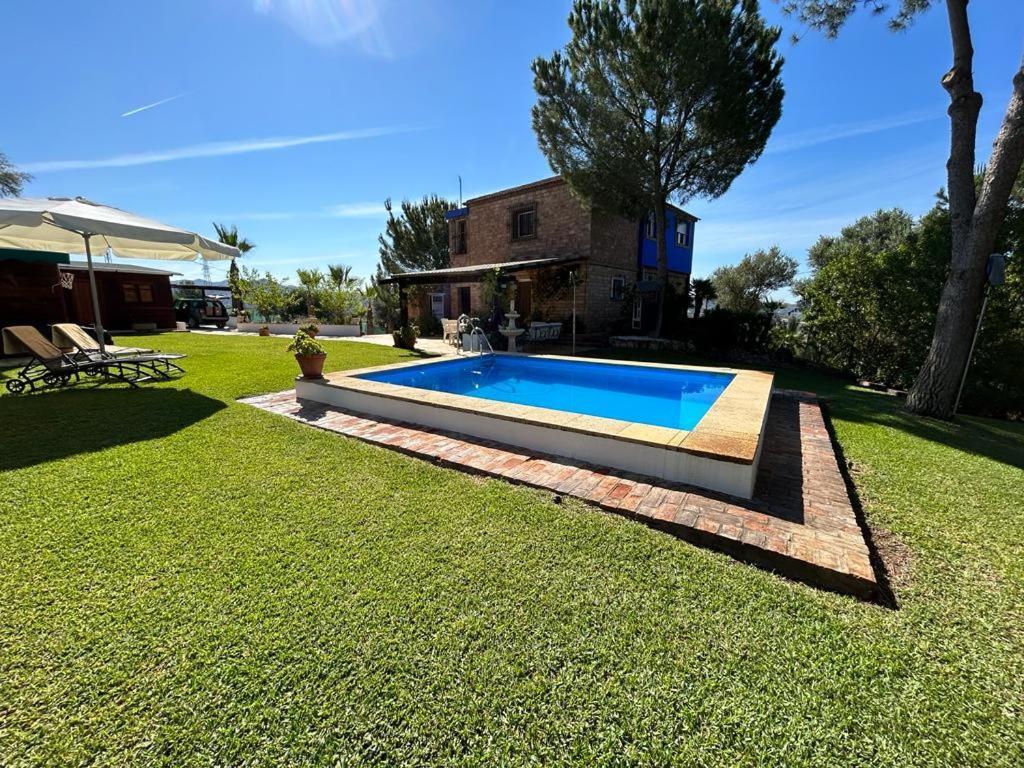 Casa Rural Cupiana Piscina privada Málaga Esterno foto