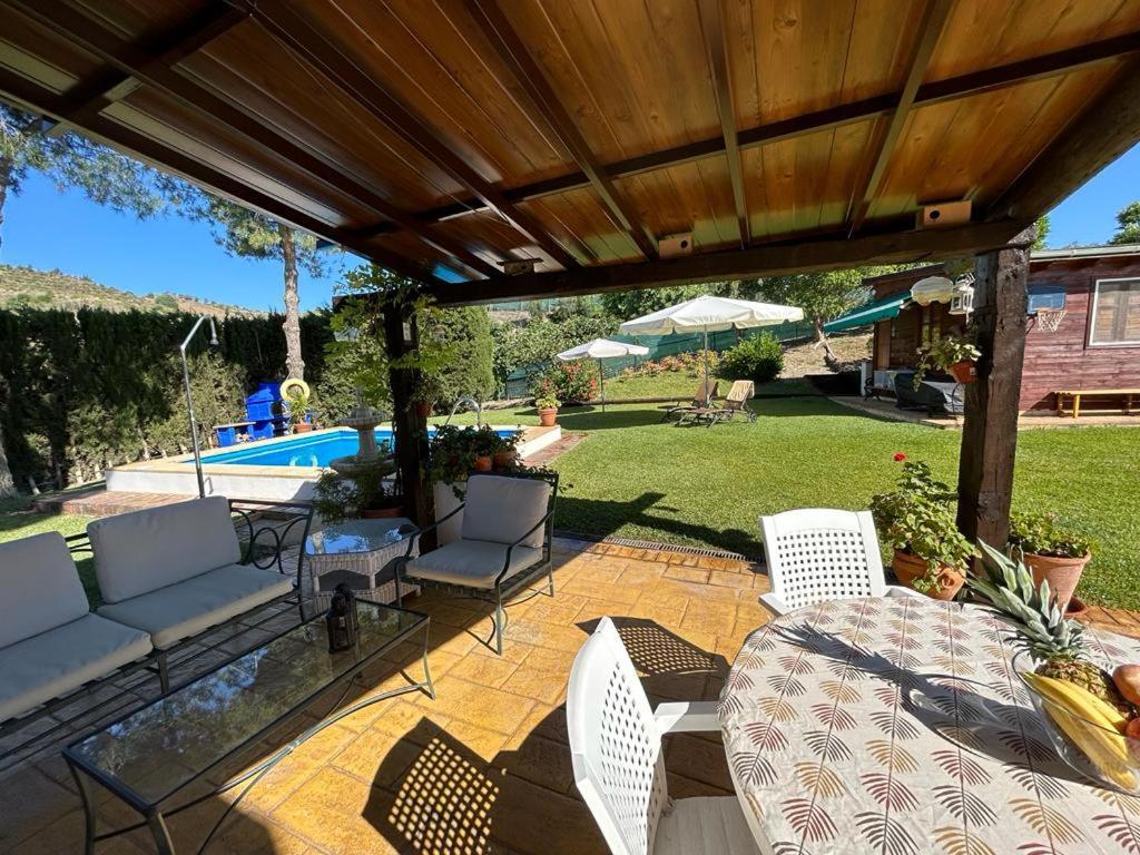 Casa Rural Cupiana Piscina privada Málaga Esterno foto